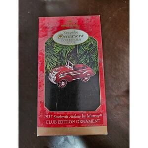 Hallmark Ornament Club Edition "1937 Steelcraft Airflow By Murray" 1997 NIB